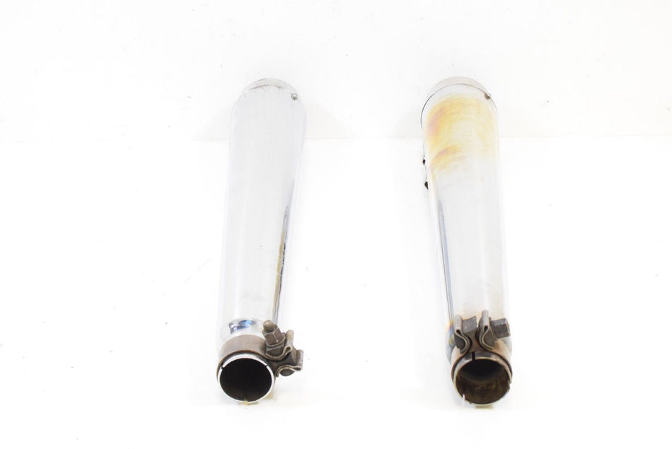 2002 Harley Touring FLHT Electra Glide Loud Open Exhaust Slip On Mufflers Pipes {{ shop.shopifyCountryName }} - Mototech271
