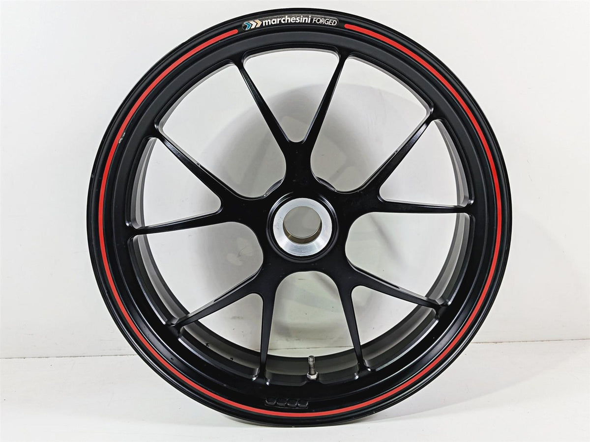 2009 Ducati Hypermotard 1100 S Marchesini Forged Rear Wheel Rim 17x5.5 50221291A-Mototech271