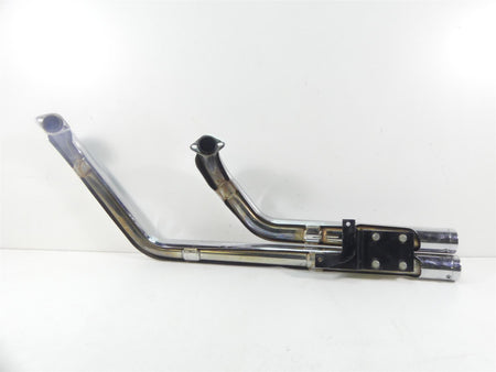 1998 Kawasaki VN800 Vulcan Hard Krome 2.5" American Classic Straight Exhaust System 38-8020 {{ shop.shopifyCountryName }} - Mototech271