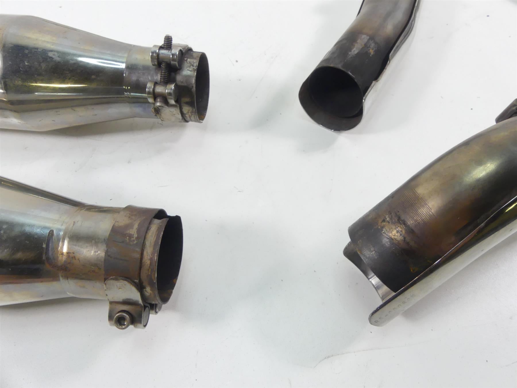 2004 Harley FLHTC SE CVO Electra Glide True Dual Rinehart Exhaust System {{ shop.shopifyCountryName }} - Mototech271