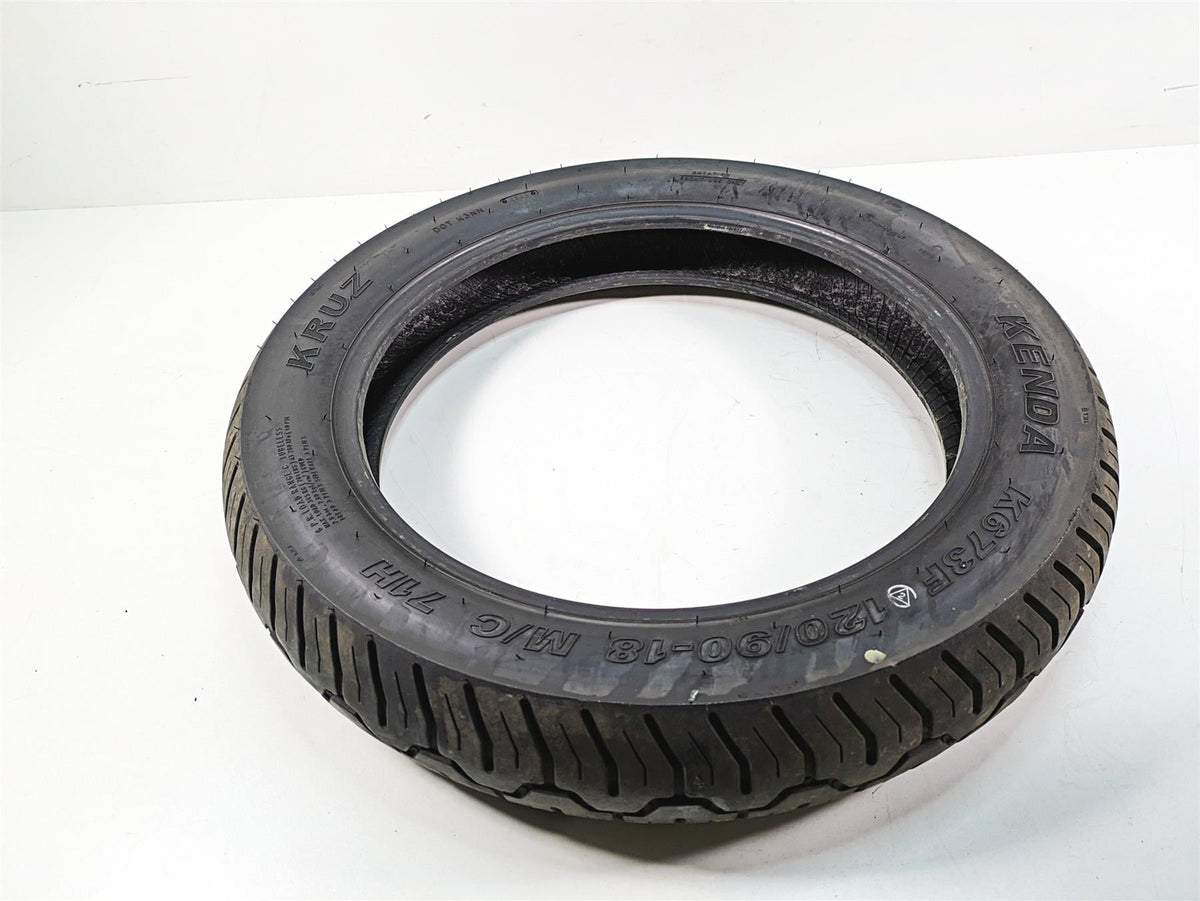 Used Motorcycle Front Tire Kenda Kruz K673F 120/90-18 DOT2922 106A2018 {{ shop.shopifyCountryName }} - Mototech271