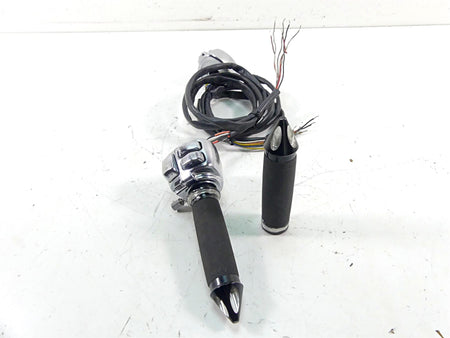 Harley Davidson Softail Dyna Sportster Left Right Chrome Hand Control Switch Set {{ shop.shopifyCountryName }} - Mototech271
