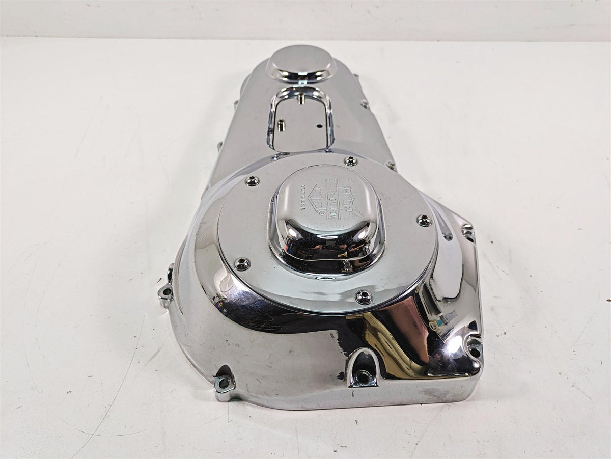 1999 Harley Dyna FXDL Low Rider Outer Primary Drive Chrome Clutch Cover 60506-99 {{ shop.shopifyCountryName }} - Mototech271
