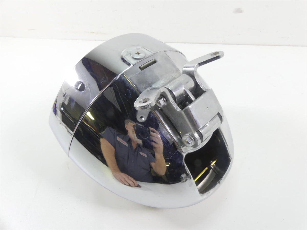 2007 Honda VTX1800 T1 Headlight Head Light & Chrome Housing Set 33120-MEA-671 {{ shop.shopifyCountryName }} - Mototech271