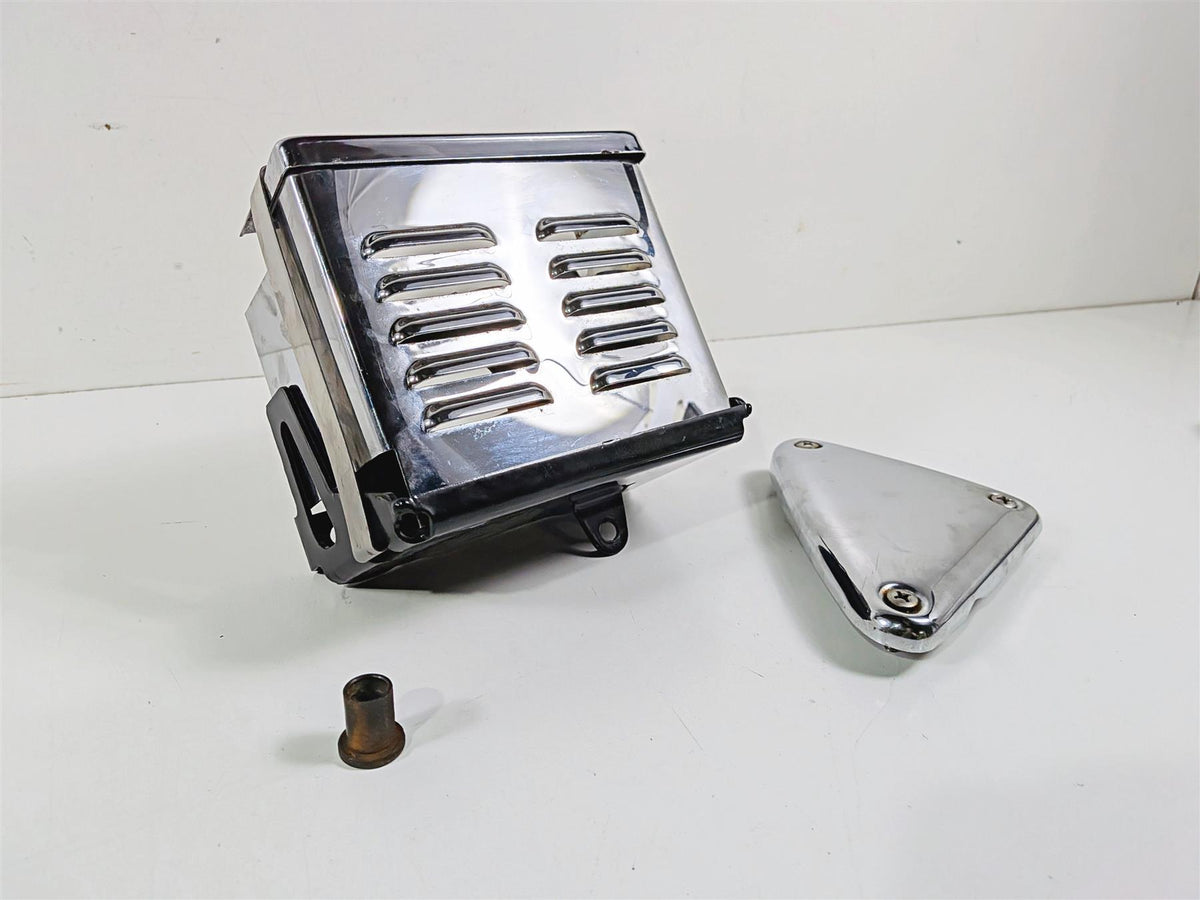 1995 Harley XL883 Sportster Hugger Battery Holder, Cover & Triangle 66194-94A {{ shop.shopifyCountryName }} - Mototech271