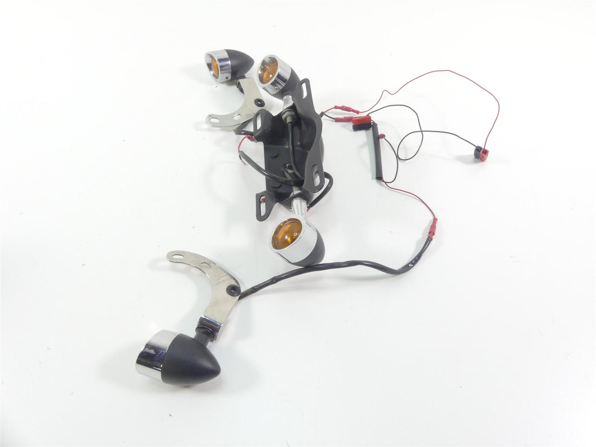 2002 Triumph Bonneville America Front Rear Aftermarket Blinker Turn Signal Set {{ shop.shopifyCountryName }} - Mototech271