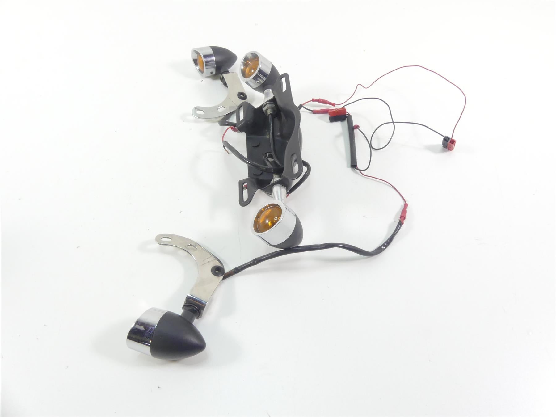 2002 Triumph Bonneville America Front Rear Aftermarket Blinker Turn Signal Set {{ shop.shopifyCountryName }} - Mototech271