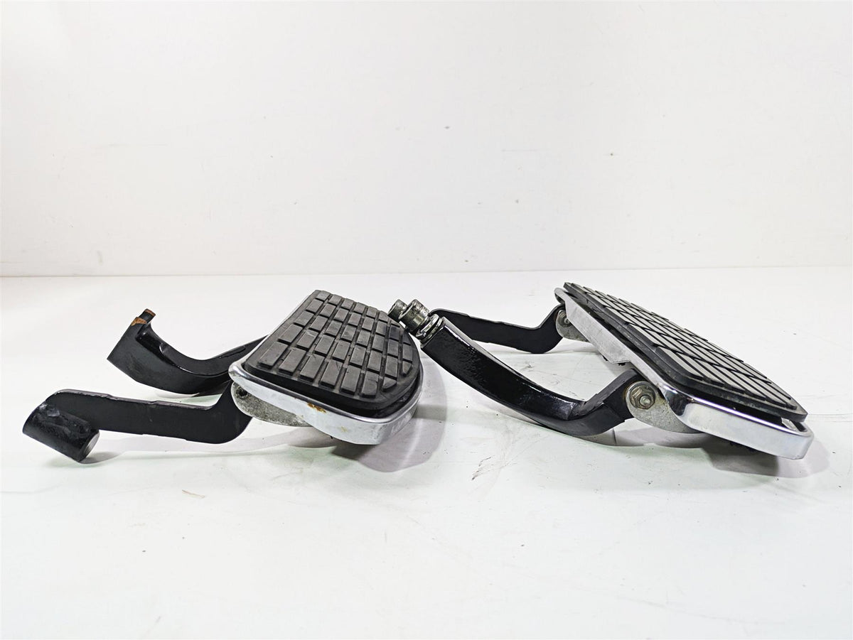 1999 Harley Touring FLHTCUI E-Glide Front Rider Floor Board Set 50621-79A {{ shop.shopifyCountryName }} - Mototech271