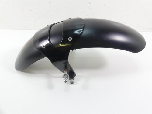 2008 Harley Softail FLSTSB Cross Bones Front Fender Black Denim 59495-08BEO | Mototech271