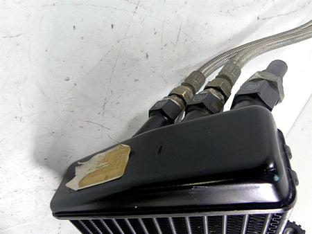 2013 Ducati Diavel Red Oil Cooler Radiator & Lines Set 54840941C {{ shop.shopifyCountryName }} - Mototech271