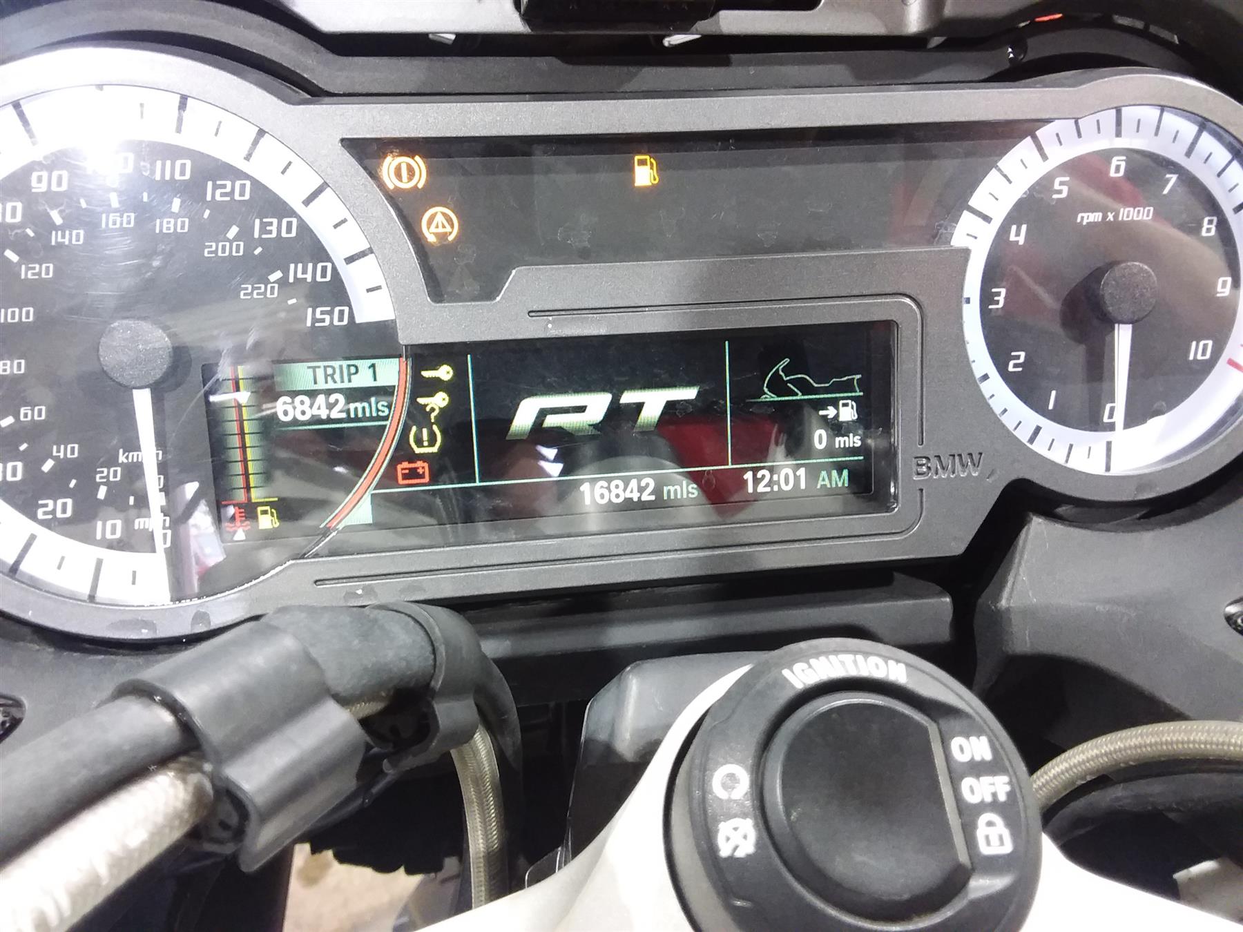 2015 BMW R1200RT K52 Speedometer Speedo Gauge Instrument - 16K 62118554693 {{ shop.shopifyCountryName }} - Mototech271