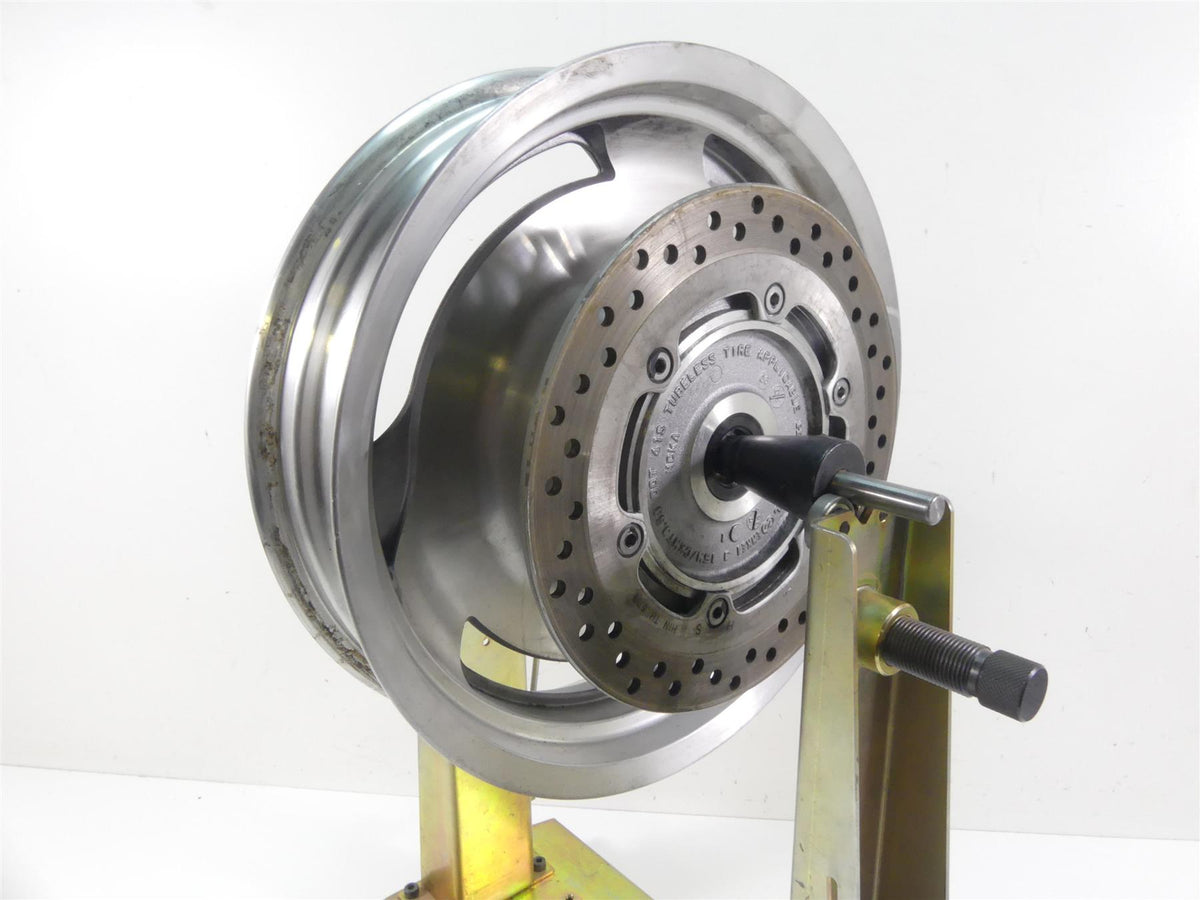 2007 Honda VT1100 C2 Shadow Straight 15x3.5 Rear Wheel Rim & Rotor 42650-MCK-A00 {{ shop.shopifyCountryName }} - Mototech271