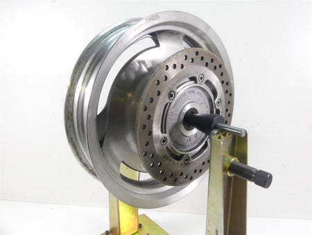 2007 Honda VT1100 C2 Shadow Straight 15x3.5 Rear Wheel Rim & Rotor 42650-MCK-A00 {{ shop.shopifyCountryName }} - Mototech271