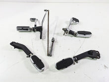 Load image into Gallery viewer, 2007 Harley FXDWG Dyna Wide Glide Crested Footpeg Shift Brake Pedal Set 33693-03 | Mototech271

