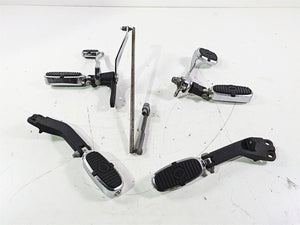 2007 Harley FXDWG Dyna Wide Glide Crested Footpeg Shift Brake Pedal Set 33693-03 | Mototech271
