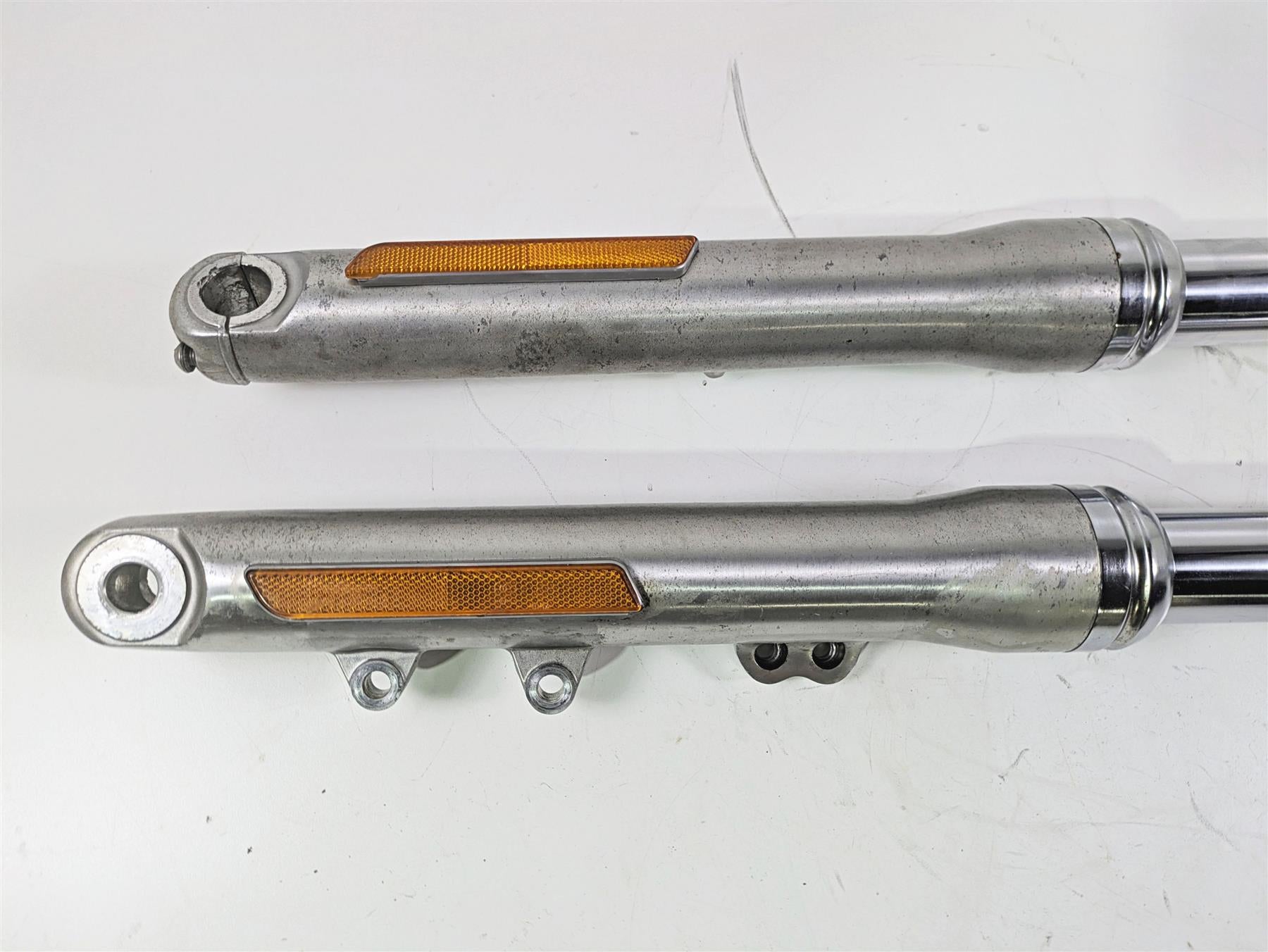 2010 Harley Dyna FXDB Street Bob Straight Front Fork Leg Set - 49mm 45947-06A {{ shop.shopifyCountryName }} - Mototech271