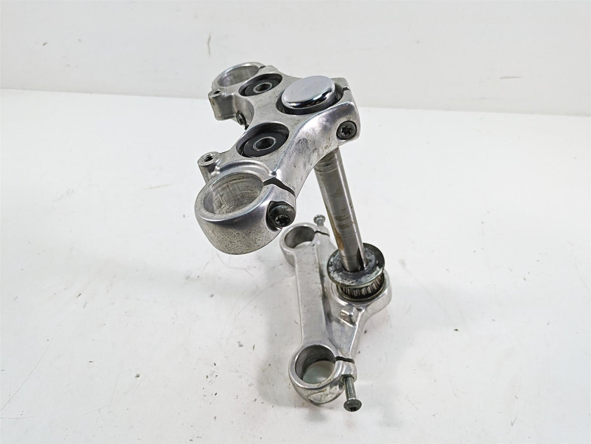 1999 Harley Dyna FXDL Low Rider Upper & Lower Triple Tree 45739-87 45598-90B {{ shop.shopifyCountryName }} - Mototech271