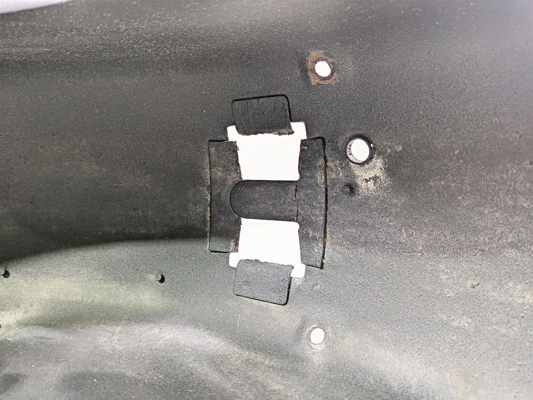 1998 Harley Touring FLHRCI Road King Rear Fender Vivid Black - READ 59758-97 {{ shop.shopifyCountryName }} - Mototech271