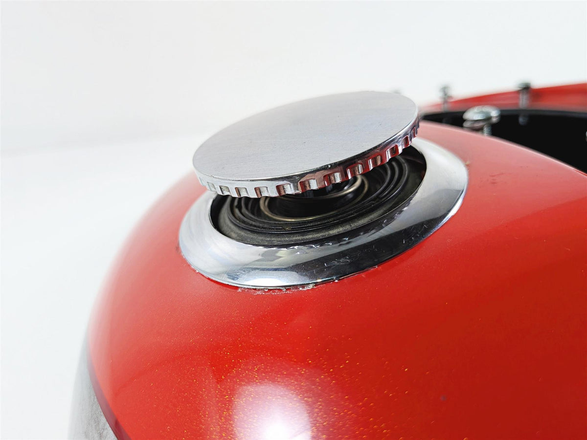 2008 Harley FXDSE CVO Dyna Fuel Gas Tank Scarlet Red Pearl Dark Crimson 61014-08-Mototech271