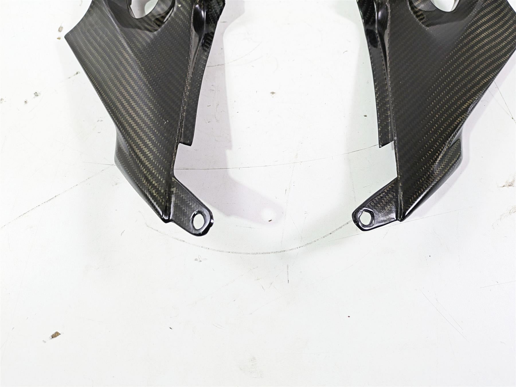 2017 BMW S1000RR K46 Left Right Carbon Fiber Tank Trim Fairing Cover Set {{ shop.shopifyCountryName }} - Mototech271