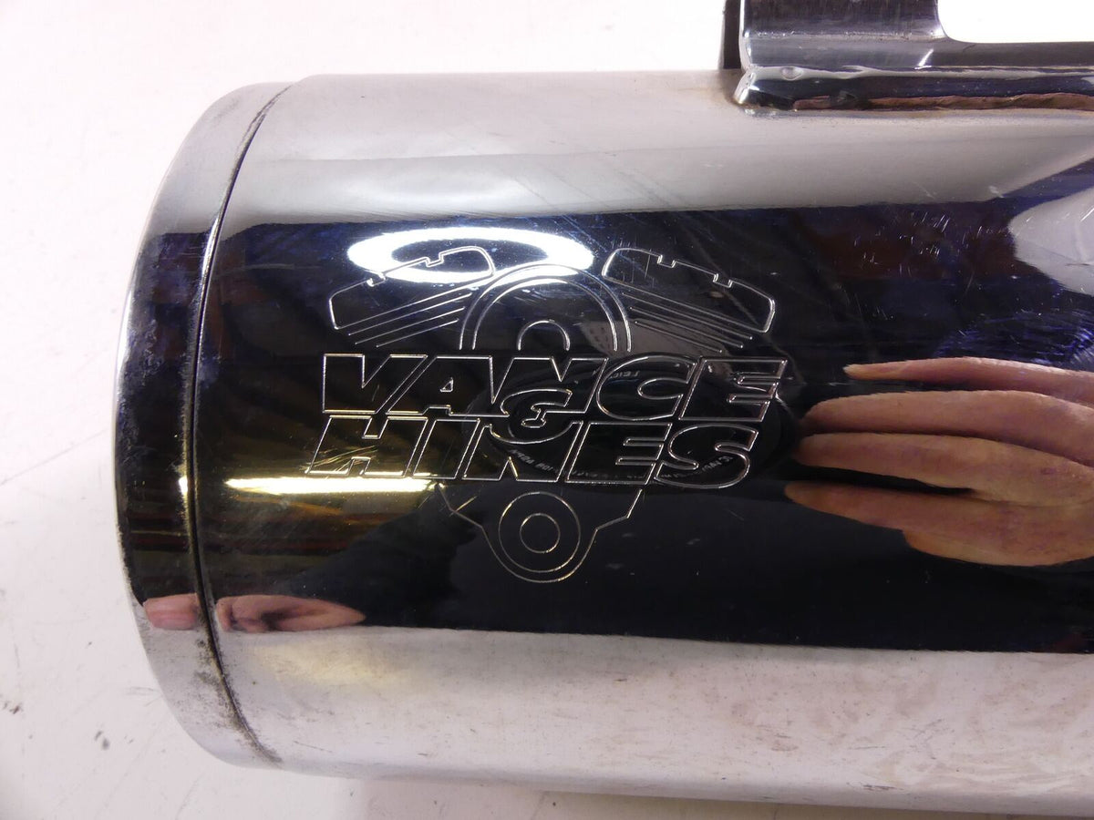2013 Harley Touring FLTRU Road Glide Vance Hines Exhaust Muffler Pipe 64mm 17583 {{ shop.shopifyCountryName }} - Mototech271