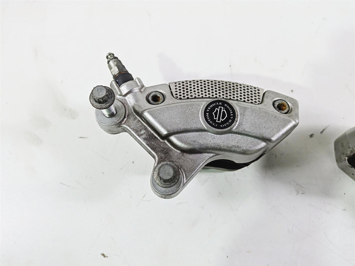 2011 Harley Touring FLHTCUSE CVO E-Glide Front Brake Calipers 42938-08 42939-08 {{ shop.shopifyCountryName }} - Mototech271