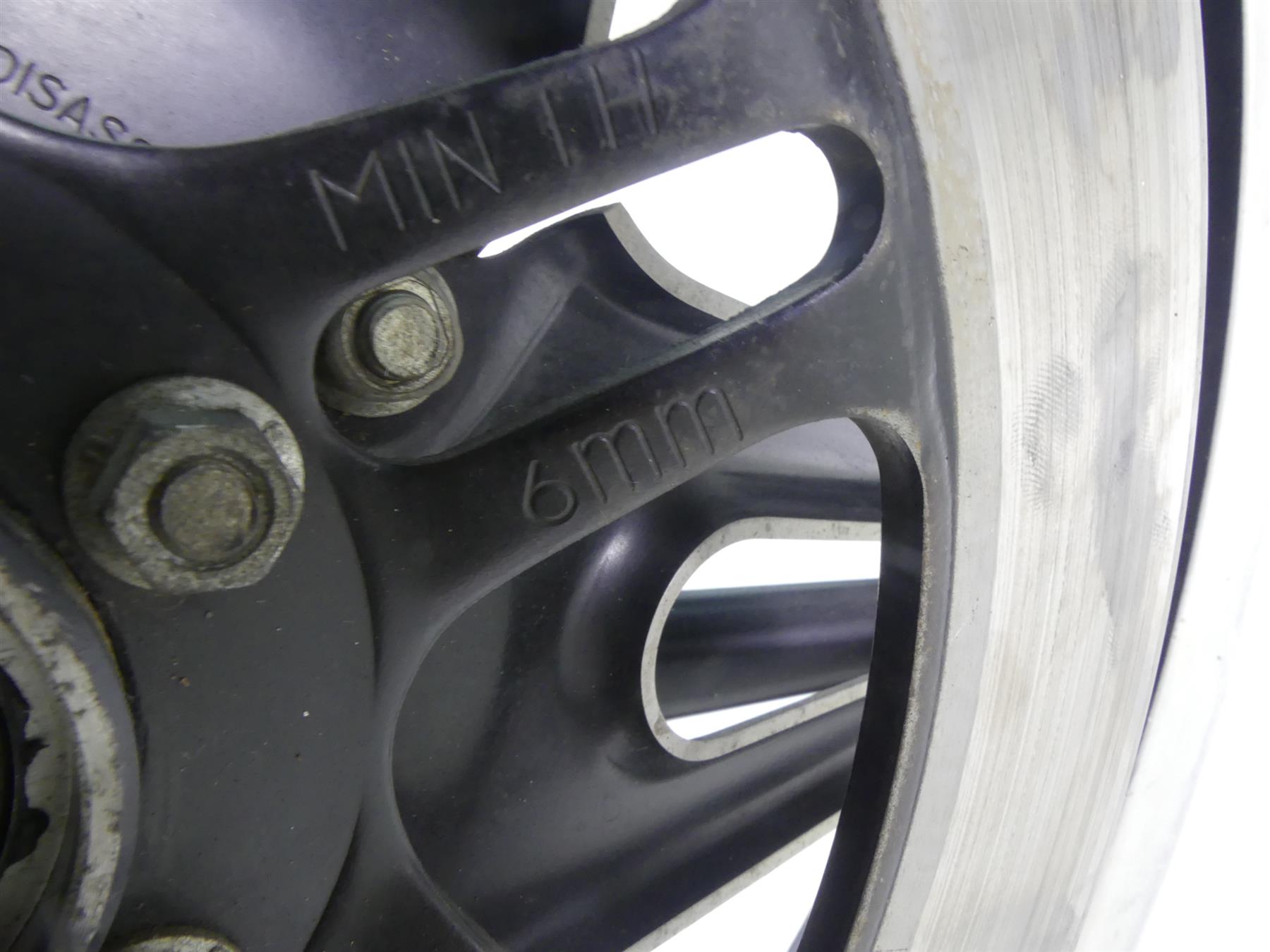 1980 Honda CB750C Custom Front Straight 19x2.15 Wheel Rim 44650-445-771 {{ shop.shopifyCountryName }} - Mototech271