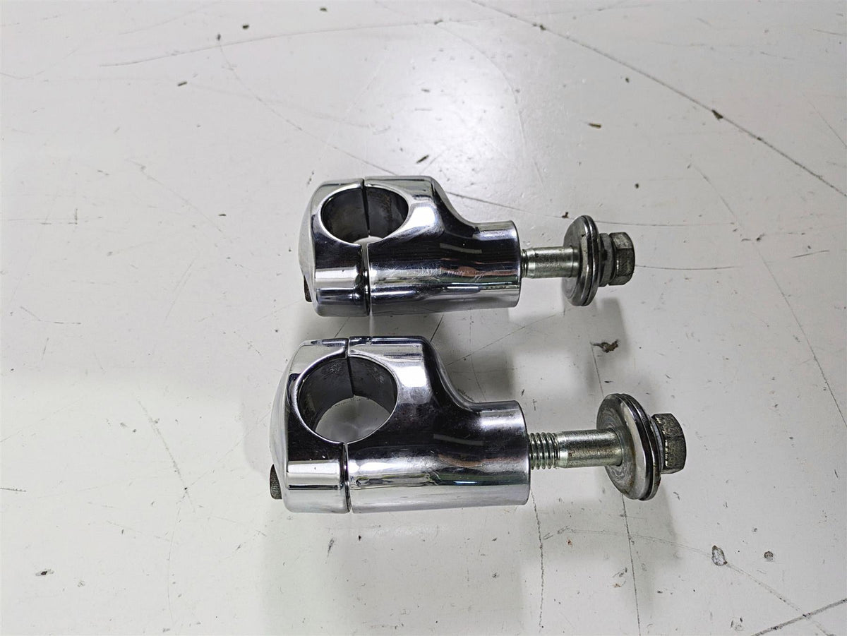 2007 Harley FXDWG Dyna Wide Glide Handlebar Riser Holder Clamp Mount 56613-06 {{ shop.shopifyCountryName }} - Mototech271