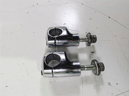 2007 Harley FXDWG Dyna Wide Glide Handlebar Riser Holder Clamp Mount 56613-06 {{ shop.shopifyCountryName }} - Mototech271