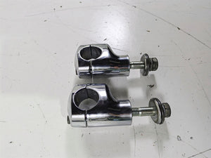 2007 Harley FXDWG Dyna Wide Glide Handlebar Riser Holder Clamp Mount 56613-06 | Mototech271