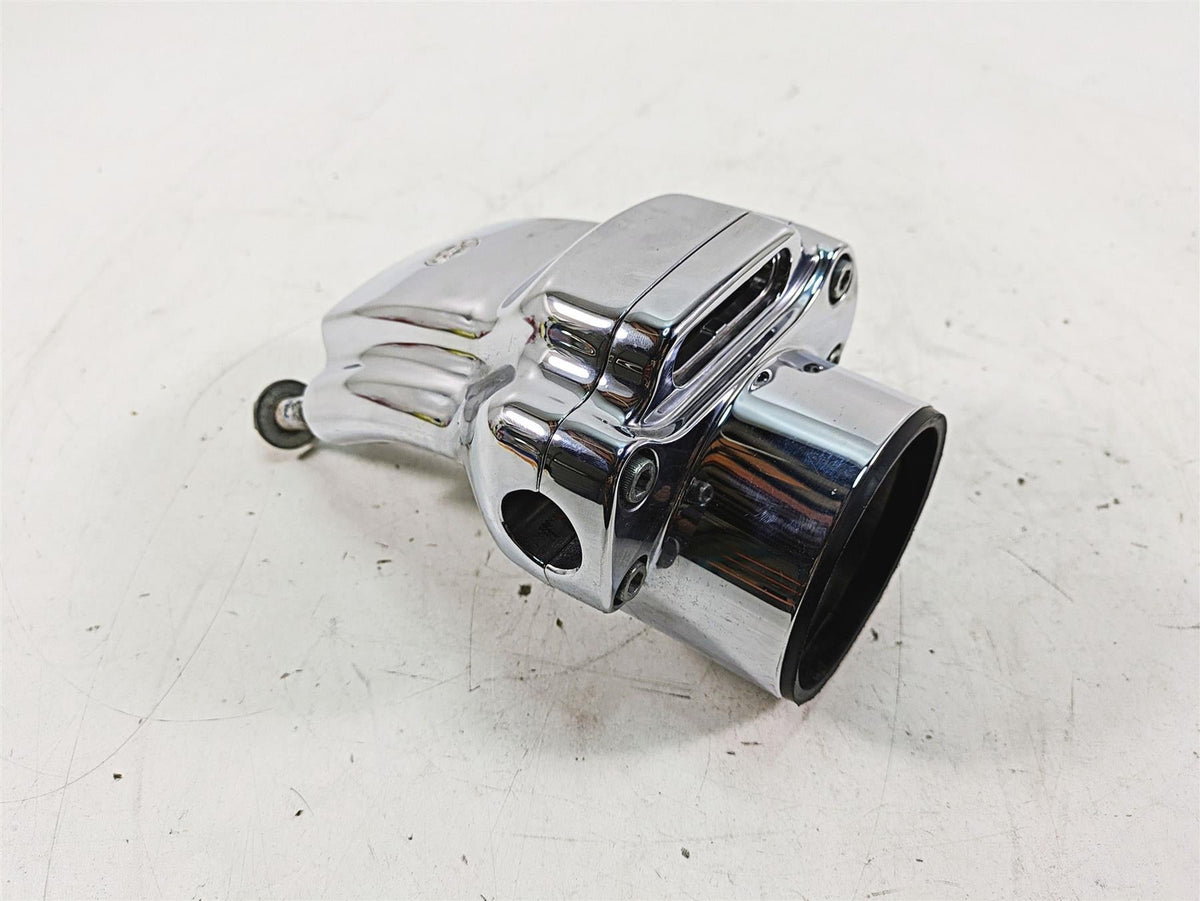 2007 Harley Sportster XL1200 C Riser Speedo Mount Chrome Cover Set 55842-04 {{ shop.shopifyCountryName }} - Mototech271