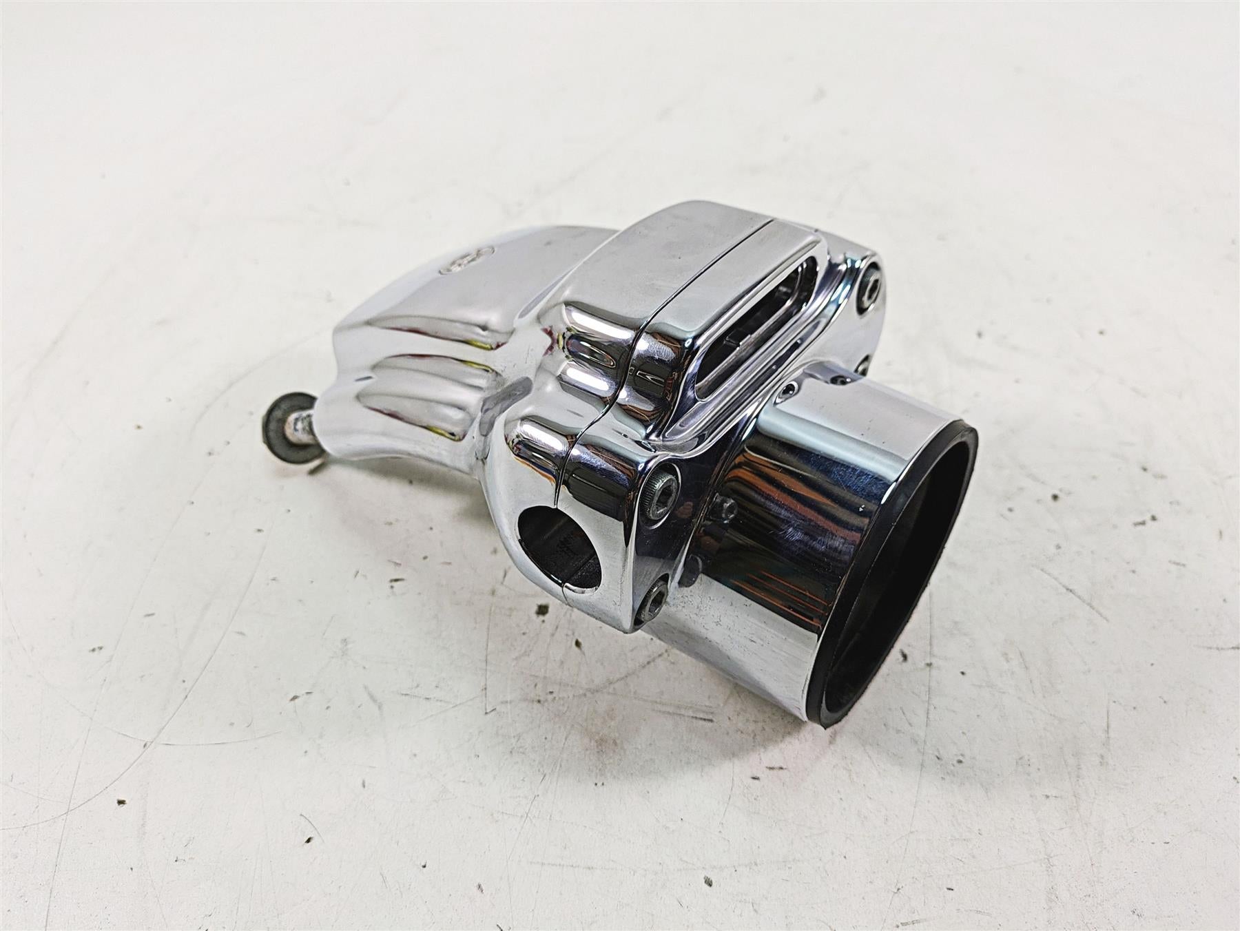 2007 Harley Sportster XL1200 C Riser Speedo Mount Chrome Cover Set 55842-04 {{ shop.shopifyCountryName }} - Mototech271