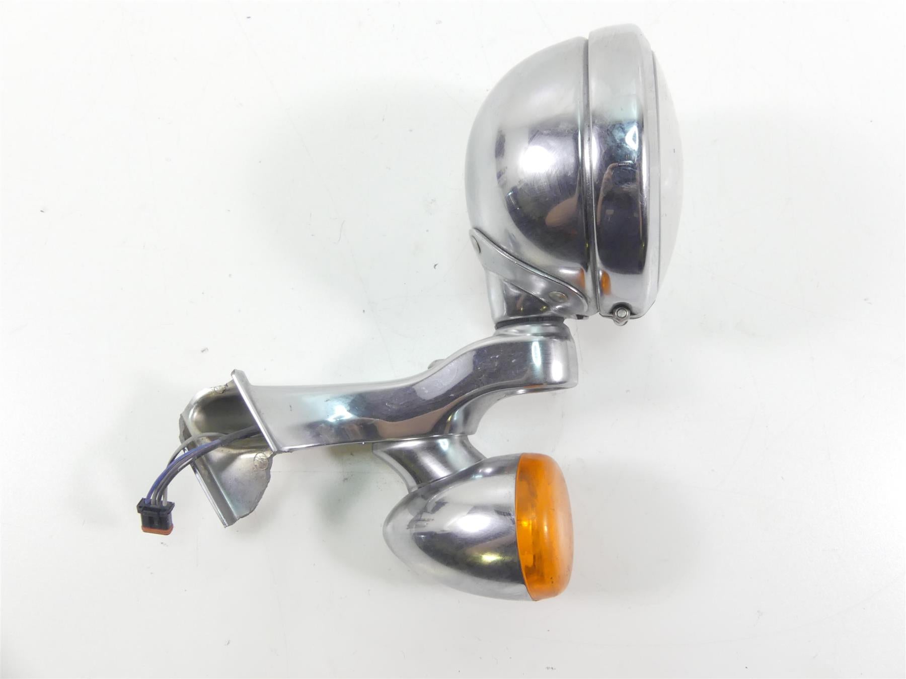 2014 Harley Touring FLHTK Electra Glide Left Spotlight Blinker For Part 68000021 {{ shop.shopifyCountryName }} - Mototech271