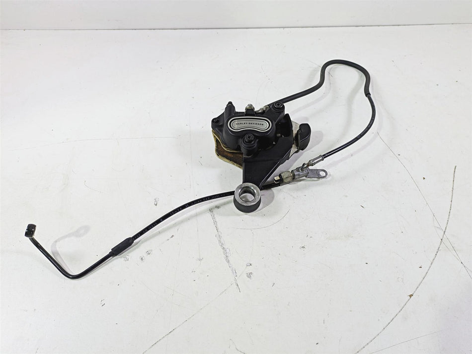 2017 Harley FLS Softail Slim Rear Brake Caliper 25mm + Mount & Line 41300097 {{ shop.shopifyCountryName }} - Mototech271
