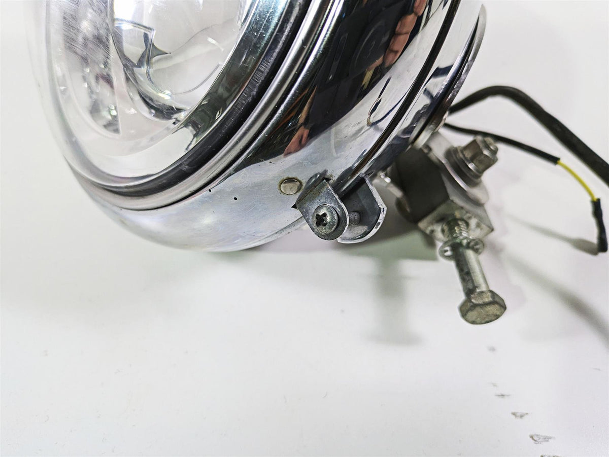 2008 Harley FLSTC Softail Heritage Led Headlight Lamp & Bracket 69748-05B {{ shop.shopifyCountryName }} - Mototech271