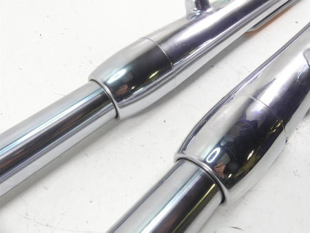 2004 Harley Softail FXSTD SE CVO Deuce Front Chrome Forks Leg Set 41mm 47652-04 {{ shop.shopifyCountryName }} - Mototech271
