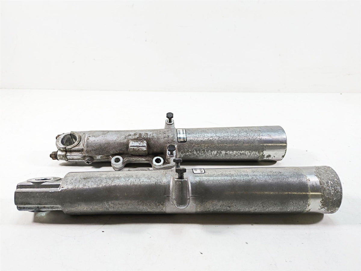 2005 Harley Touring FLHTCUI Electra Glide Front Fork Leg Lower Tube Set 46496-00 {{ shop.shopifyCountryName }} - Mototech271