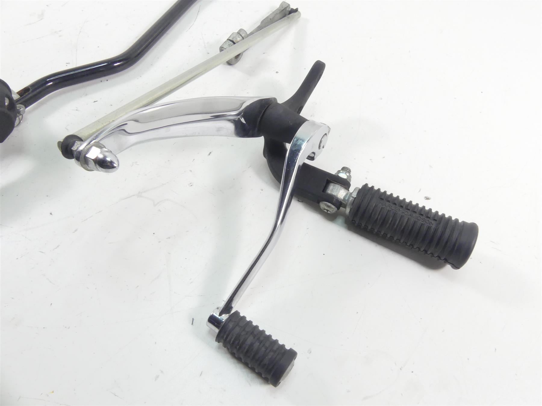 2010 Harley FXDWG Dyna Wide Glide Front Left Right Forward Foot Control 33693-03 {{ shop.shopifyCountryName }} - Mototech271