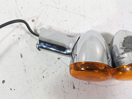 2005 Harley Softail FLSTFSE CVO Fat Boy Rear Blinker Turn Signal Set 69196-03 {{ shop.shopifyCountryName }} - Mototech271