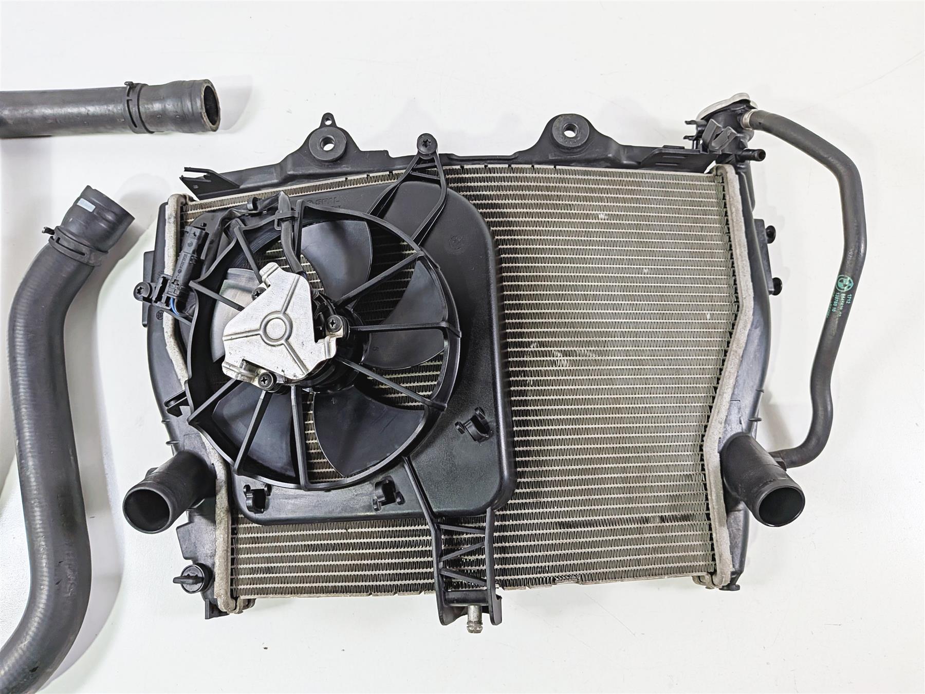 2016 BMW S1000XR K49 Radiator Fan Hoses Reservoir -No Leaks 17118551544-Mototech271