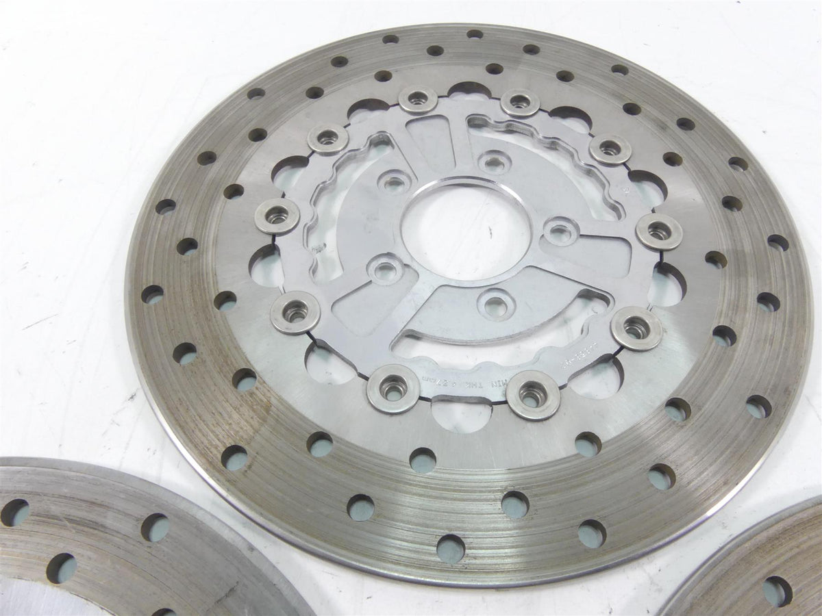 2004 Harley Softail FXSTD SE CVO Deuce Front Rear Brake Rotor Disc Set 44858-02A {{ shop.shopifyCountryName }} - Mototech271