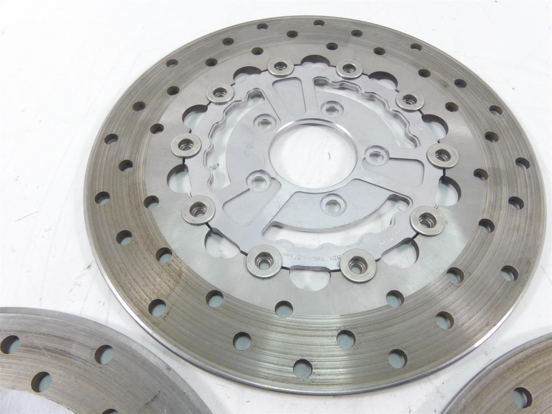 2004 Harley Softail FXSTD SE CVO Deuce Front Rear Brake Rotor Disc Set 44858-02A {{ shop.shopifyCountryName }} - Mototech271