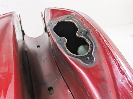 2007 Harley Sportster XL1200 C Fuel Gas Tank Fire Red Pearl - Read 62213-07 {{ shop.shopifyCountryName }} - Mototech271
