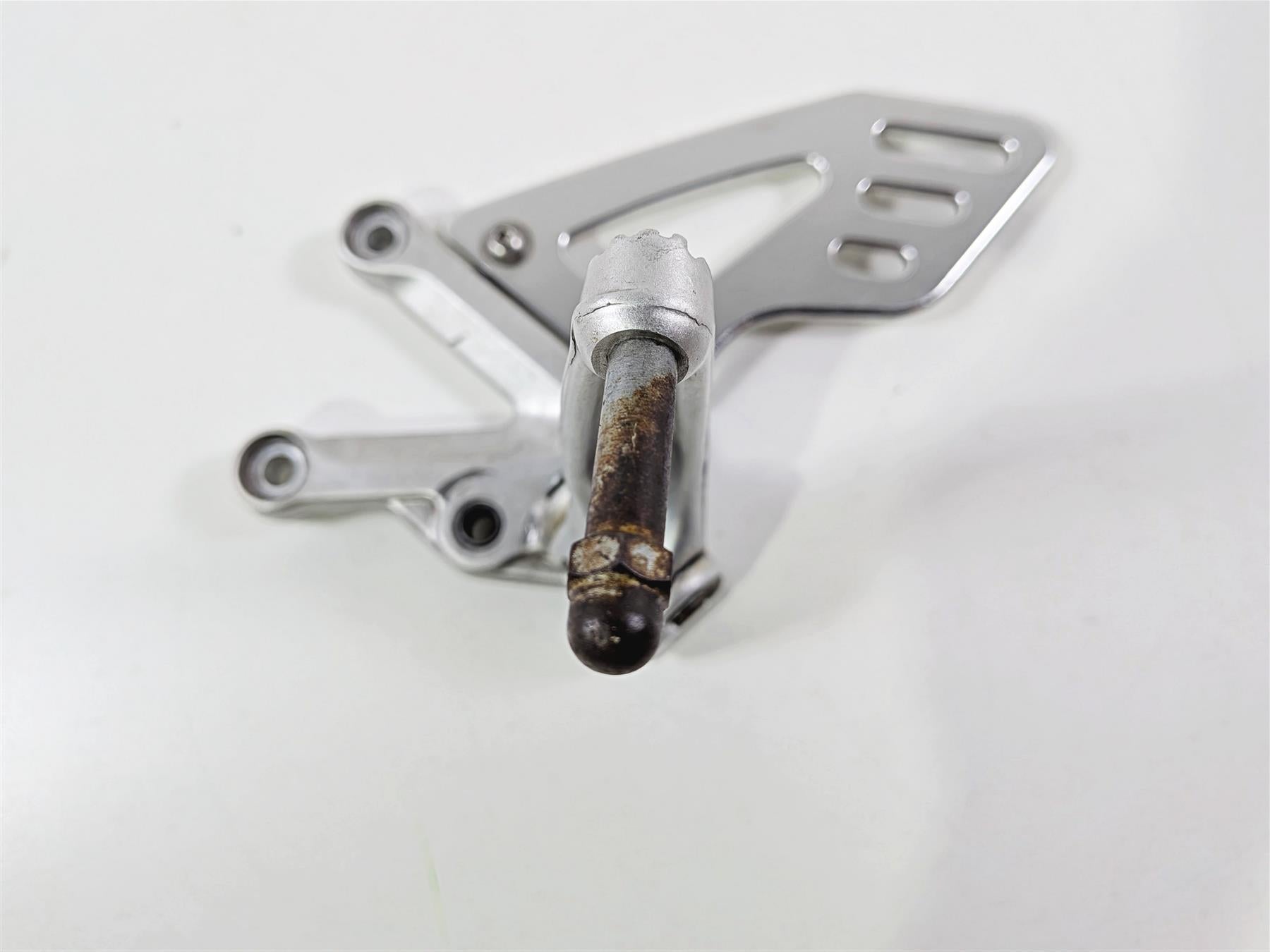 2014 Aprilia RSV4 RR Factory Left Front Foot Peg Footpeg & Mount Rest AP8146502 {{ shop.shopifyCountryName }} - Mototech271