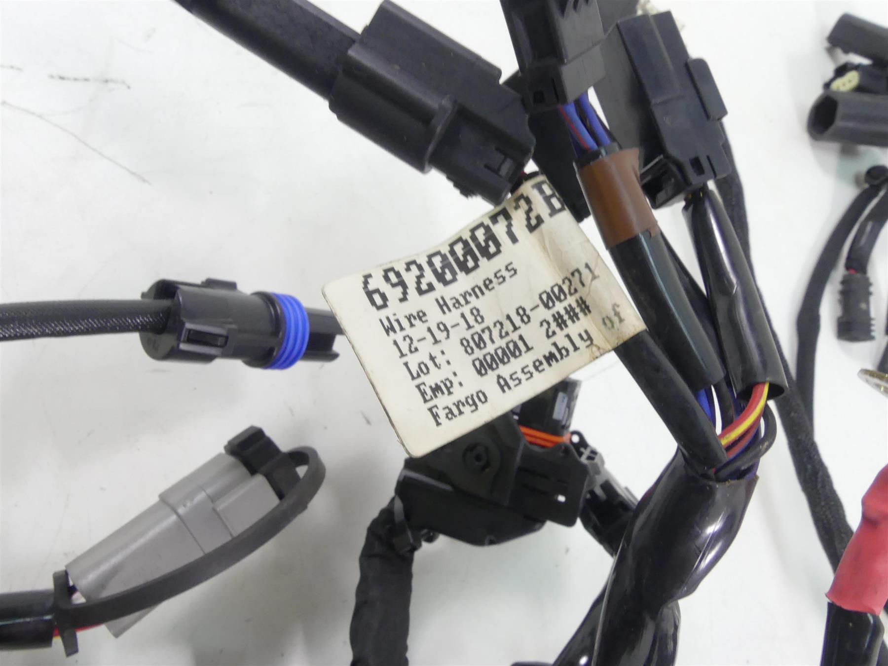 2019 Harley XL883 N Sportster Iron Wiring Harness Loom - No Abs 69200072B {{ shop.shopifyCountryName }} - Mototech271