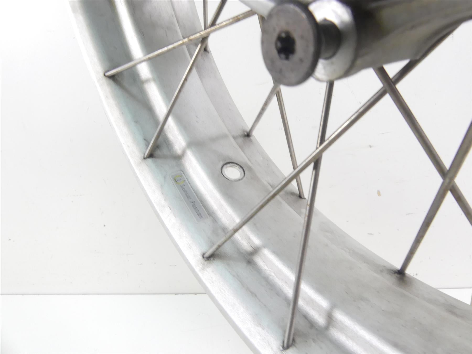 2017 BMW R1200GS GSW K50 Straight Front Spoke Wheel Rim 19x3 36318526665 {{ shop.shopifyCountryName }} - Mototech271