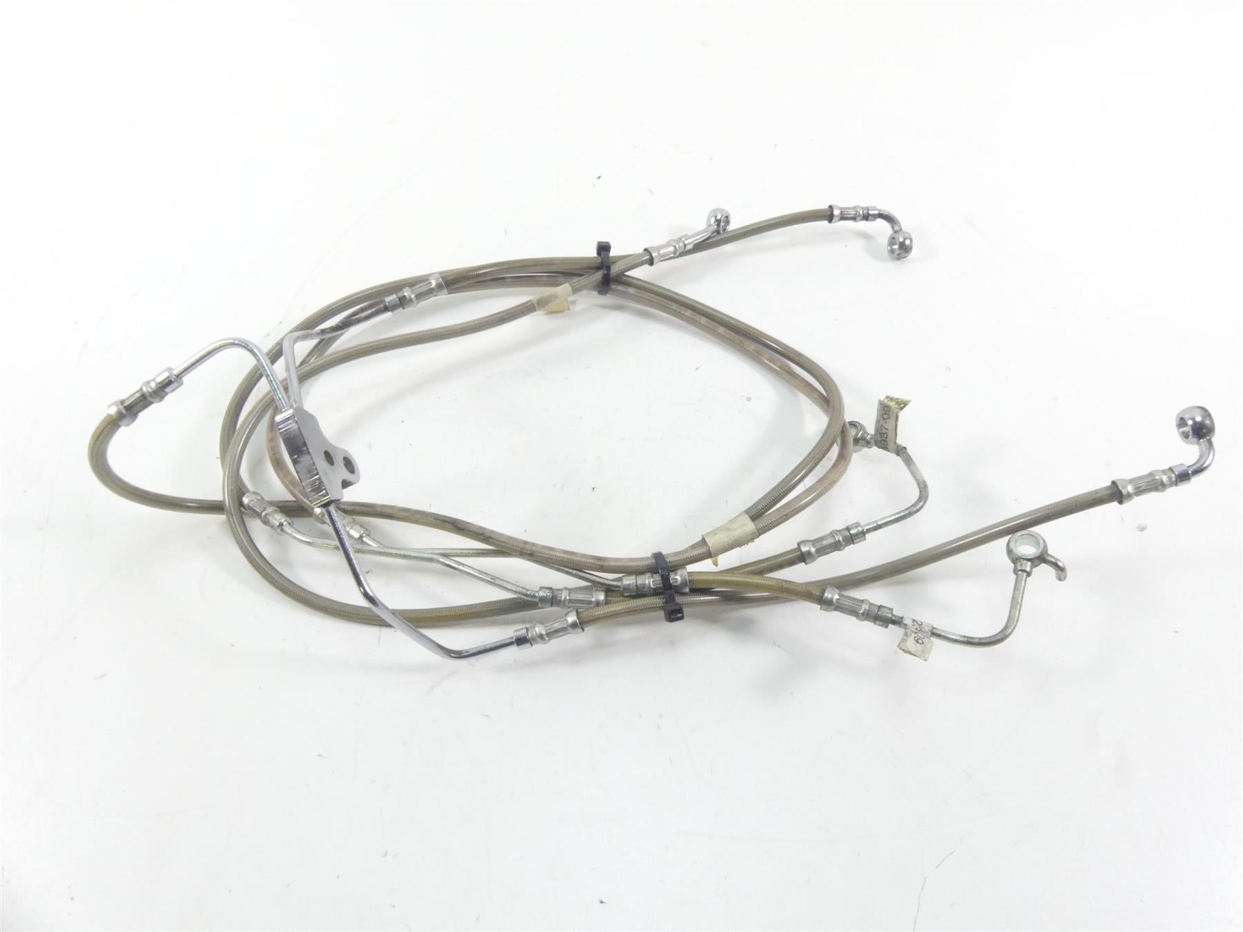 2009 Harley FLHTCU SE4 CVO E-Glide Front Abs Brake Line Set 38937-09 42388-09 {{ shop.shopifyCountryName }} - Mototech271