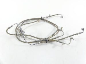 2009 Harley FLHTCU SE4 CVO E-Glide Front Abs Brake Line Set 38937-09 42388-09 | Mototech271