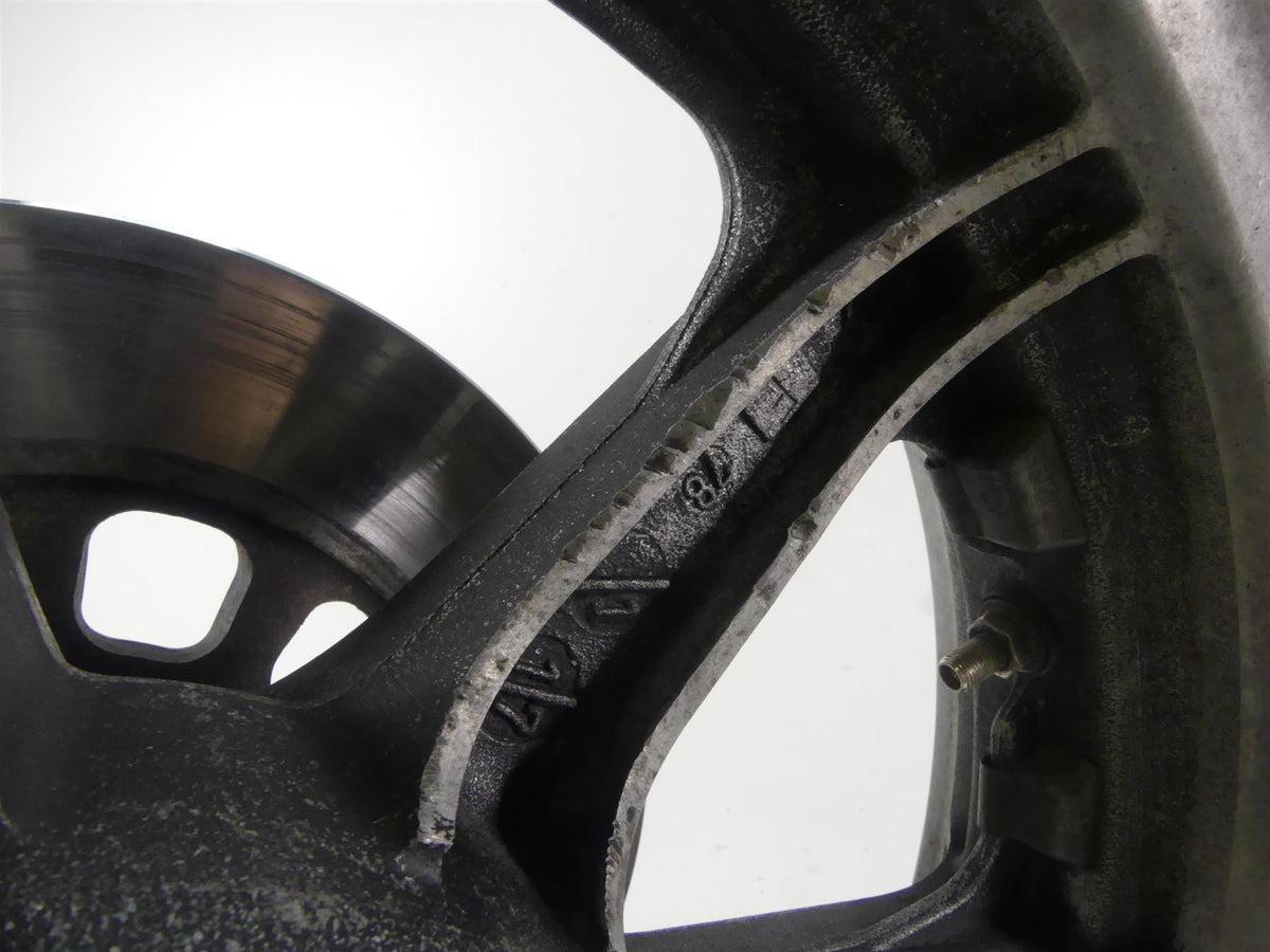 1978 Yamaha XS650 SE Special 16x3 Rear Cast Wheel Rim & Brake Disc 2M0-25338-20 {{ shop.shopifyCountryName }} - Mototech271