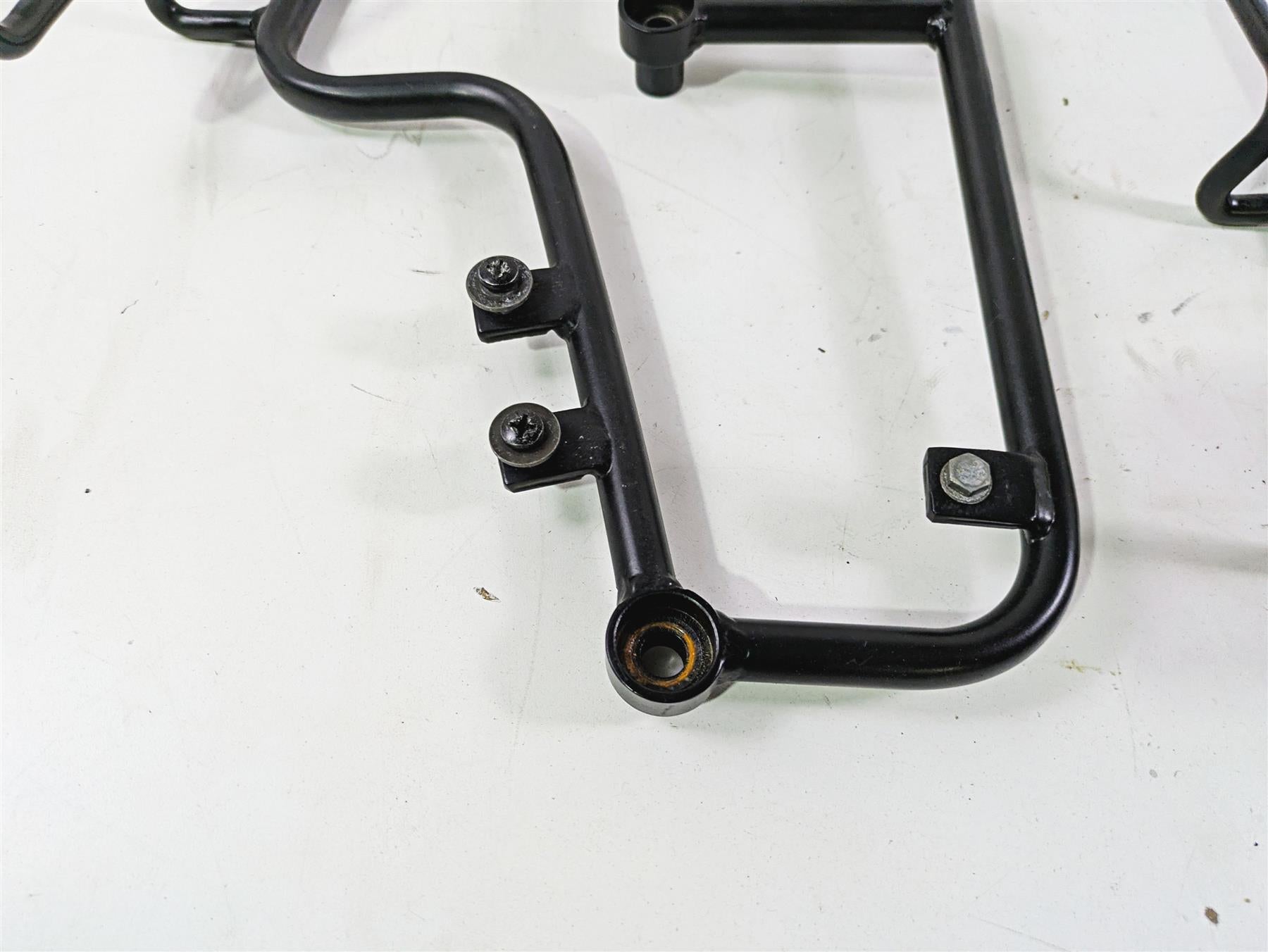 2006 Triumph Rocket 3 Saddlebag Saddle Bag Mount Rack Pannier Rail Set A9733651 {{ shop.shopifyCountryName }} - Mototech271